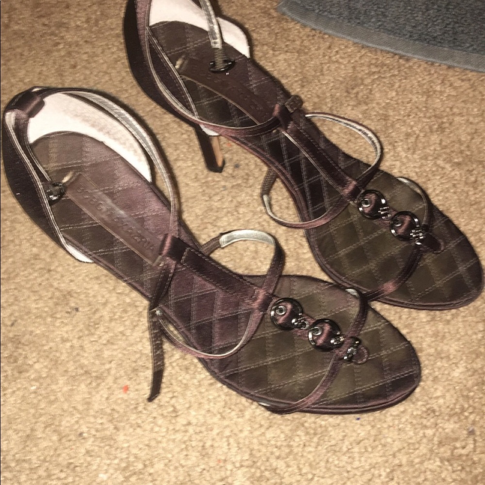 Brown dress shoes